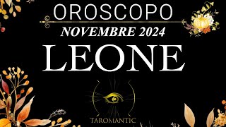 LEONE OROSCOPO ⭐️NOVEMBRE 2024 ⭐️ HAI MARTE A TUO TOTALE FAVORE [upl. by Eislrahc455]