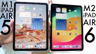 M2 iPad Air 6 Vs M1 iPad Air 5 Comparison Review [upl. by Niatsirhc]