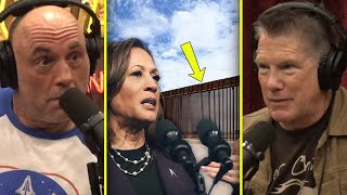 Kamala Harris Wants To Build A WALL  Joe Rogan amp Mike Baker [upl. by Justen926]