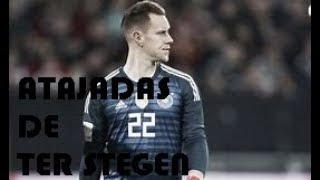 Atajadas de Ter Stegen SELECCION [upl. by Anawak]