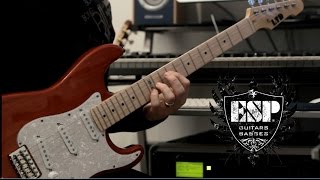 ESP Guitars  ST213 demo by Rick Graham [upl. by Nerak806]