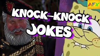 KnockKnock Jokes SUPERCUT by AFX [upl. by Ardyaf]