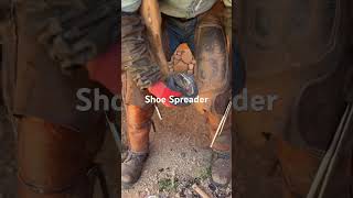 Shoe Spreader GE Forge and Tool Clinchers trick RJF [upl. by Cybill574]