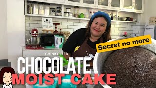 Easy Chocolate Moist Cake Recipe  Chinkylized [upl. by Michon51]