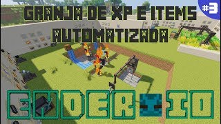 ENDER IO 1122  TUTORIAL 3 POWERED SPAWNER GRANJA DE EXP E ITEMS AUTOMATIZADA  MINECRAFT MOD [upl. by Finny]