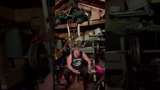 3505 pause bench 56 year old masters powerlifter [upl. by Aynor]