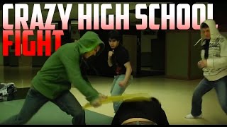 Crazy high school fight [upl. by Woolcott]