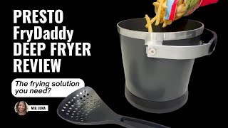 Presto FryDaddy Electric Deep Fryer Review What You Need to Know First [upl. by Yrogerg793]