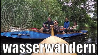 Kajaktour  Mecklenburger Seenplatte  Wasserwandern mit Faltboot und Kanu [upl. by Dylana]