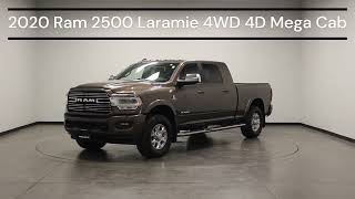 2020 Ram 2500 Laramie 4WD 4D Mega Cab VIN 3C6UR5NL1LG222657 Stock R7464A [upl. by Maynord]