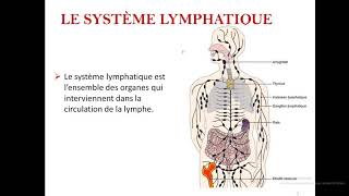 le système lymphatique  cours anatomie num 8 [upl. by Adnor]