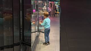 A Young Boy’s Sweet Act of Kindness in a Grocery Store shorts [upl. by Bartolome]