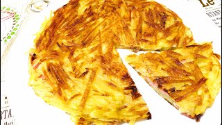 じゃがいもチーズガレット 作り方 Potato Cheese Galette Recipe【パンダワンタン】StayHomeWithMe [upl. by Godewyn]