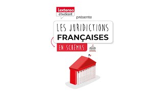 Droit animé Les juridictions Françaises en schémas [upl. by Ennaimaj890]