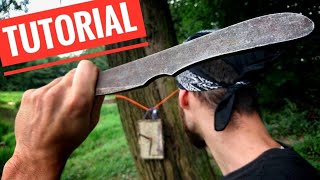 The EASIEST Knife Throwing Techniques With World Champion [upl. by Natsyrt]