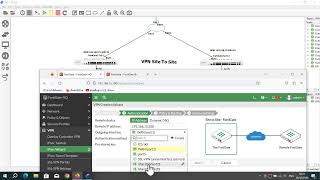 Fortigate VPN SiteToSite [upl. by Noyar]