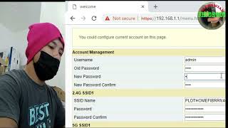 How to change PLDT wifi password [upl. by Correna328]