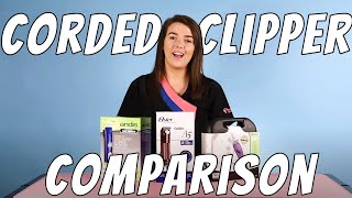 BEST Corded Dog Clipper Comparison  Oster vs Andis vs Wahl [upl. by Amsden735]