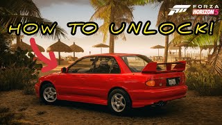 HOW TO GET THE 1995 Mitsubishi Lancer Evolution III GSR IN Forza Horizon 5 [upl. by Higinbotham802]