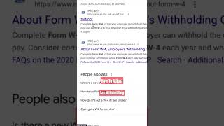 IRS Form W4 Step by Step Explained  W4 Form Step by step Walkthrough Single amp Married [upl. by Izabel]