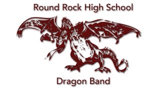 Triptych  Round Rock Dragon Band  UIL State Finals  High Camera [upl. by Arrim]