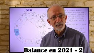 La Balance en 2021  Deuxième partie  Des moments forts et propices au progrès [upl. by Cirek889]