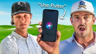 Can I Beat Bryson DeChambeau if Siri Picks His Clubs [upl. by Kelley]