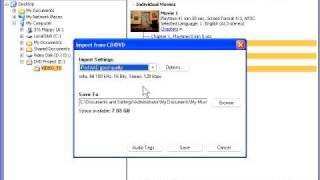 Extracting Audio from a DVD [upl. by Nilatak867]