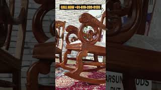 Rocking Chair Design shorts reels furniture teakwoodfurniture woodenchair [upl. by Jourdain435]