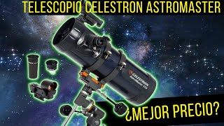 🎖 Telescopio CELESTRON ASTROMASTER 114EQ con DESCUENTO Review y Características Portátil [upl. by Fern437]