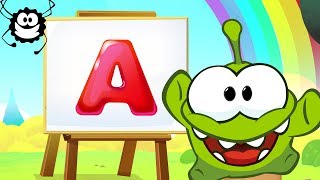 ABC Song  Learn English with Om Nom  Cartoon Alphabet Song [upl. by Akirret]