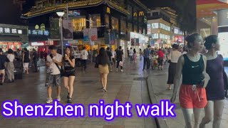 china Shenzhen night walk 2024 [upl. by Ogilvie]