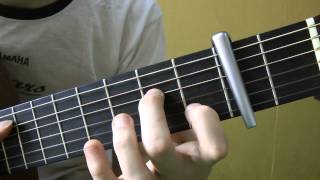 Cours de guitare  Jacques Dutronc  Jaime les filles 13 Couplet [upl. by Oettam]