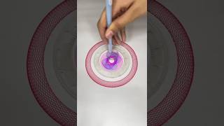 Huge Soothing Spirograph ASMR Relaxing Patterns for Calm shorts art asmr spirograph 2024 [upl. by Vareck]