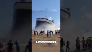 Crazy Ship Launching part 3 [upl. by Esinrahc]