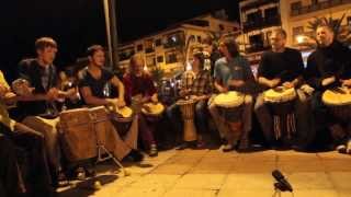 Trommler auf La Gomera Valle Gran Rey 2013 La Gomera  Drumming [upl. by Olsen]