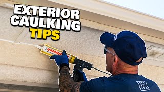 Exterior Caulking amp Sealing Tips [upl. by Giess]