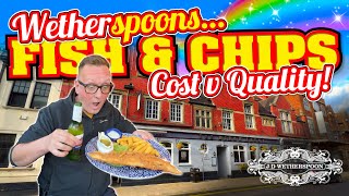 Wetherspoons Fish and Chips Review  Cost Vs Quality  is it a Trade Off [upl. by Phyllys]