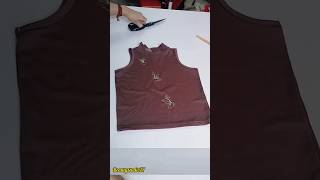 Transforming Old Clothes Sewing Skills for Tshirt to Underwear DIY  shorts fashion diy [upl. by Rufford]