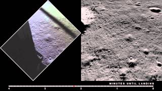 Apollo 11 Descent Film and LRO Imagery [upl. by Modie]