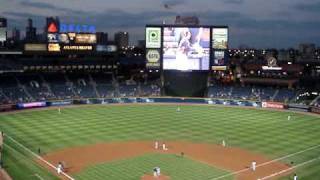 Atlanta Braves Tomahawk Chop and Chop Scoreboard [upl. by Ahsiuqet]