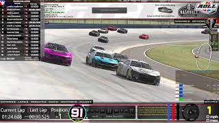 AOLL CUP Series 2024 Season 1  Race 16  Nashville SuperSpeedway  NextGen [upl. by Losiram]