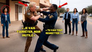 POLICIER RACISTE ATTAQUE UN AGENT NOIR DU FBI 5 MINUTES PLUS TARD IL TREMBLE DE PEUR PARCE QUE [upl. by Wilber]