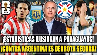 ¡PARAGUAY TIEMBLA CONTRA ARGENTINA PRENSA PARAGUAYA ESPERANZADOS EN HACER HISTORIA EN EL MONUMENTAL [upl. by Akenom]