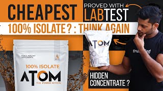 ASITIS ATOM ISOLATE LAB TESTED BY TRUSTIFIED  review health gym fitness [upl. by Sergias]