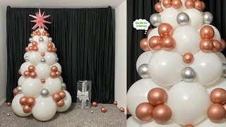 Balloon Christmas Tree Without Stand [upl. by Jeanie]