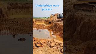 Underbridge work process part 1 अंडरब्रिज का कार्य पार्ट 1 shorts youtubeshorts [upl. by Linc]