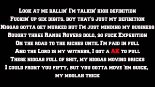 Rick Ross  High Definition Lyrics Screen HQ [upl. by Nuawd234]