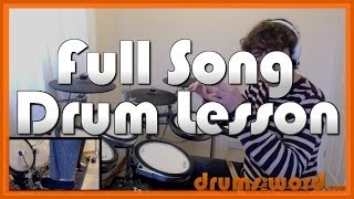 ★ Livin On A Prayer Bon Jovi ★ Drum Lesson PREVIEW  How to Play Song Tico Torres [upl. by Moss]