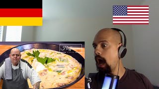 American Reacts to Käse Lauch Suppe mit Hackfleisch Einfaches amp Schnelles Rezept [upl. by Giffard]